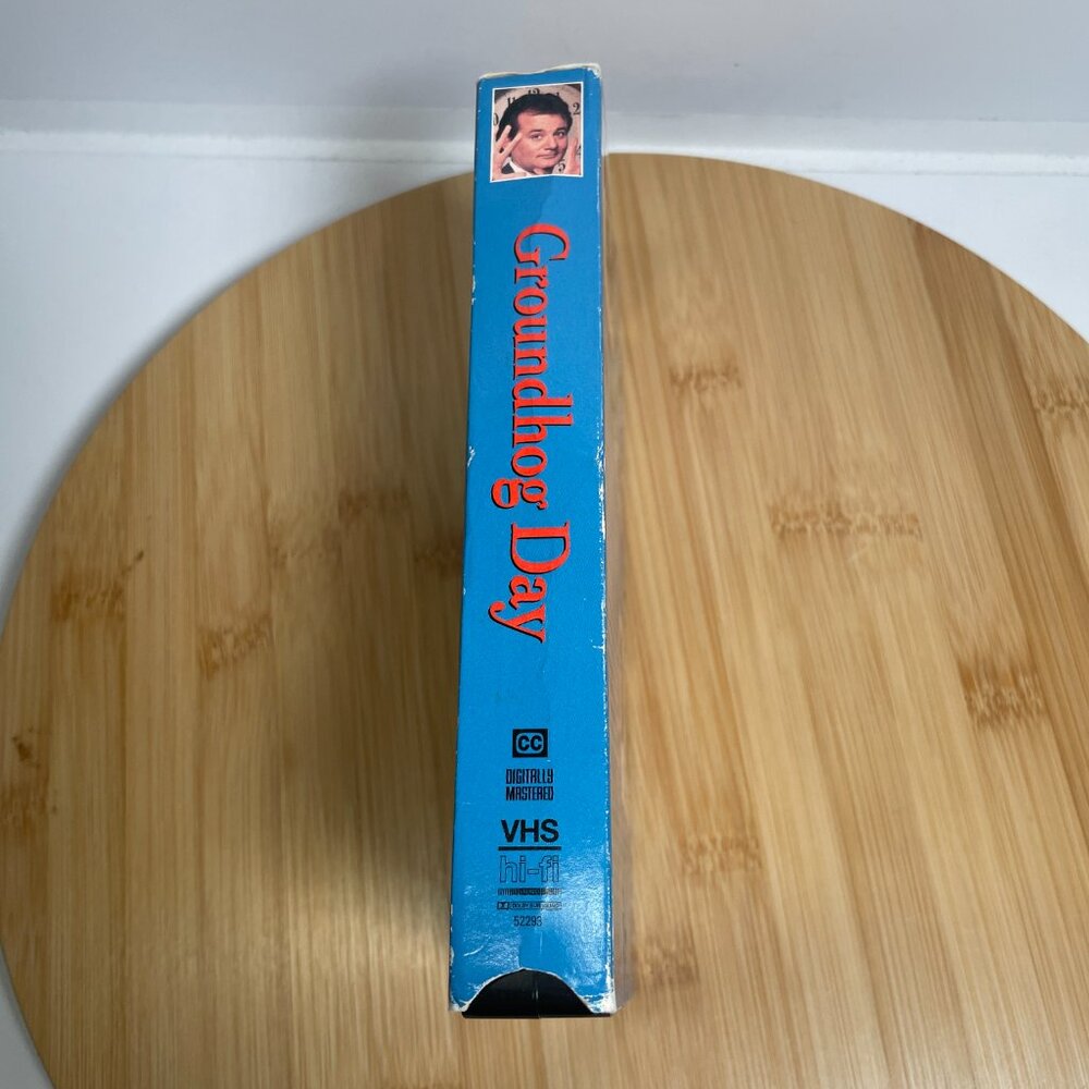 Groundhog Day 1993 VHS Tape Columbia Pictures Bill Murray Classic Comedy - Picture 2 of 5